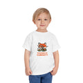 Toddler Tee — "Powered by Curiosity" Fox Graphic