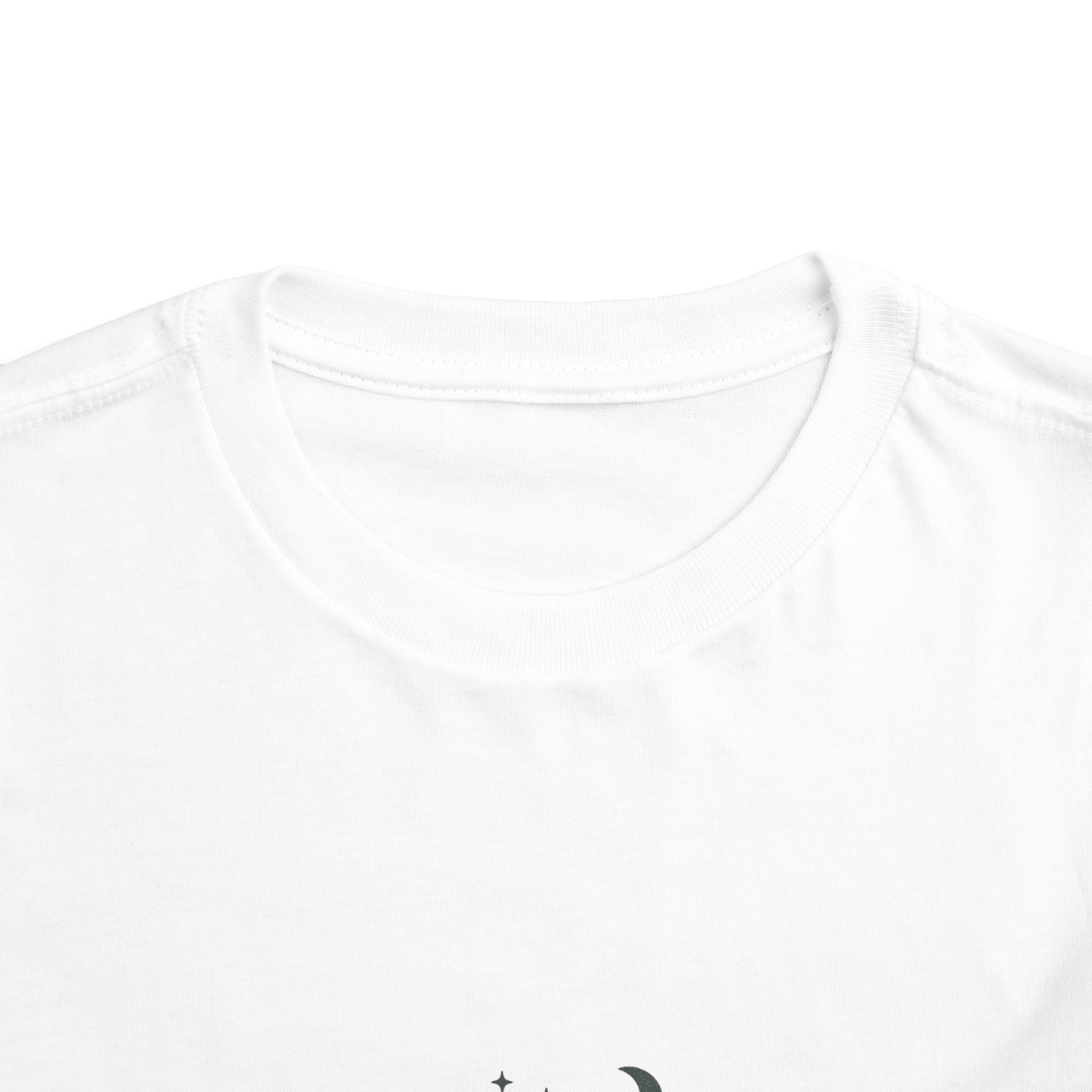 Toddler Tee — "Little Explorer of Very Big Things" Mushroom & Fox Adventure